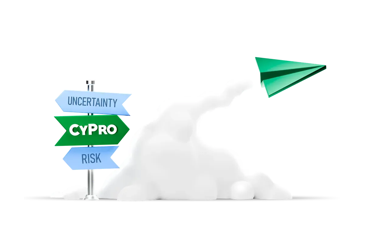 3D illustration of what happens after you contact us