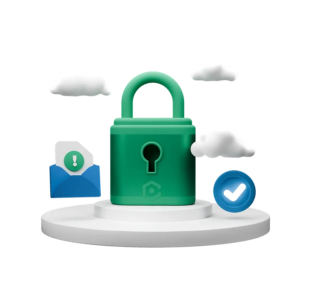 3D illustration of third-party administrator access controls