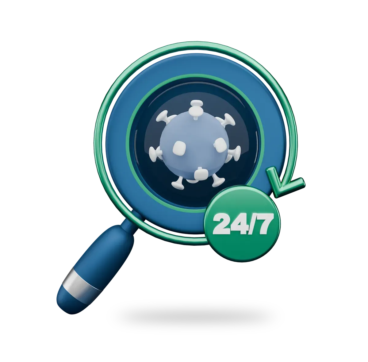 3D illustration of ongoing compliance monitoring and evidence capture